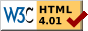 Érvényes HTML 4.01 Transitional